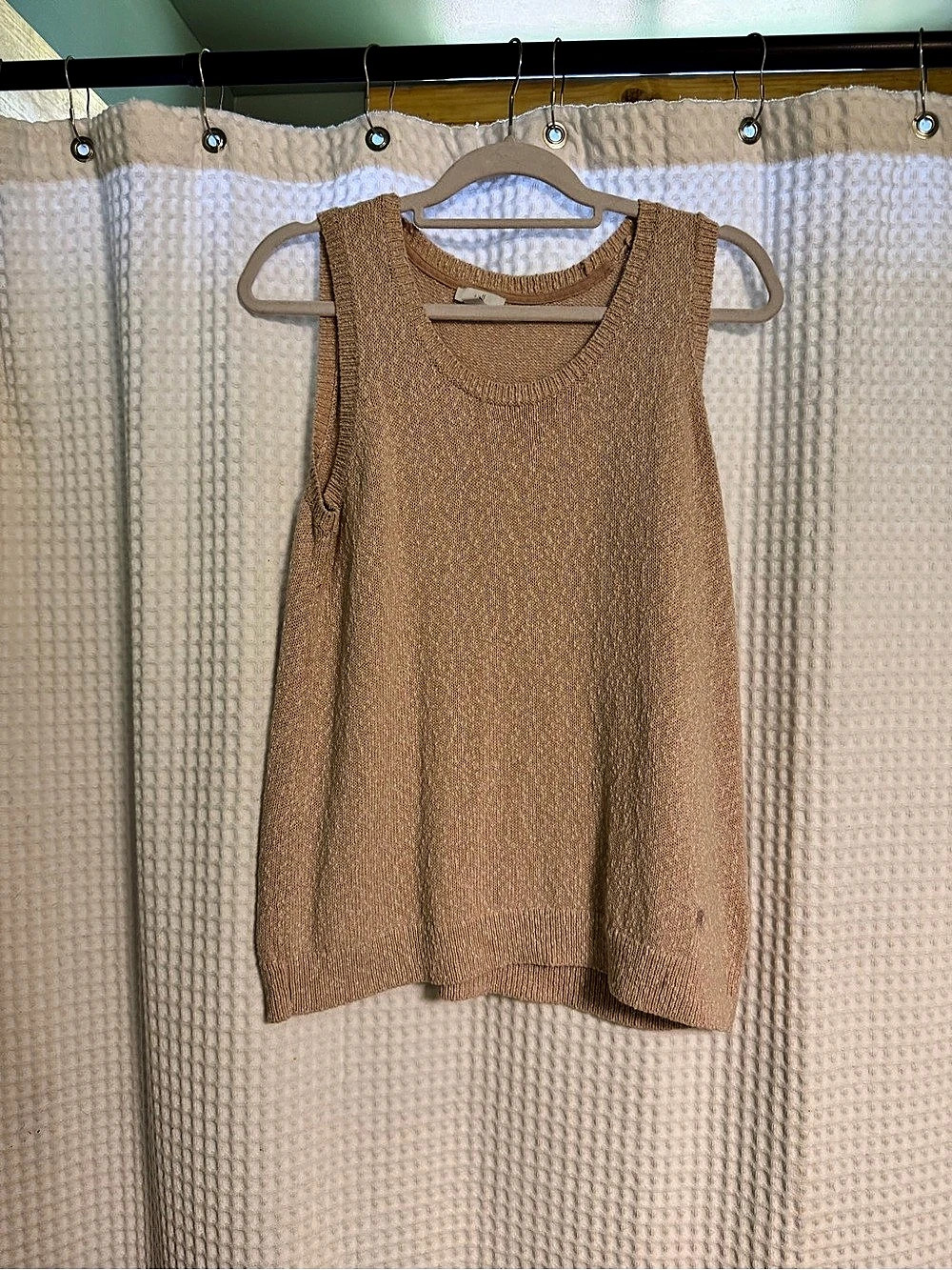 J. Jill Knit Tank Top in pale pink Small